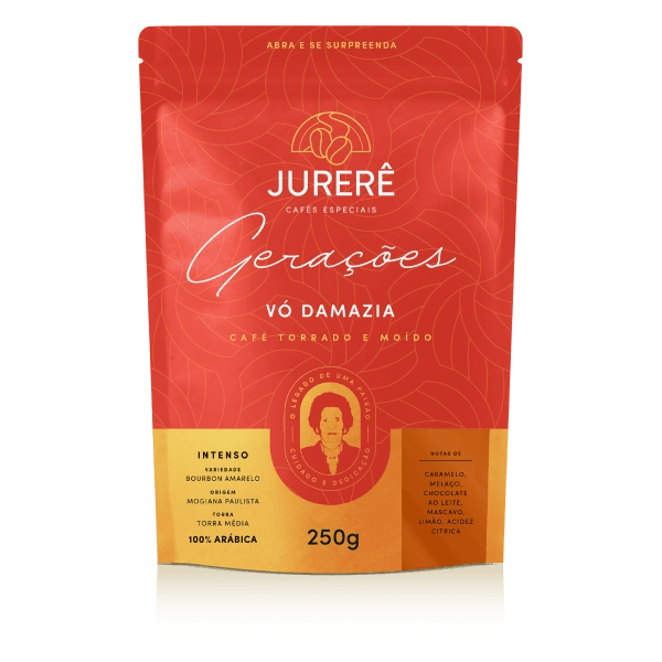 Café Da Vó Damázia- Torrado Em Grãos 250g