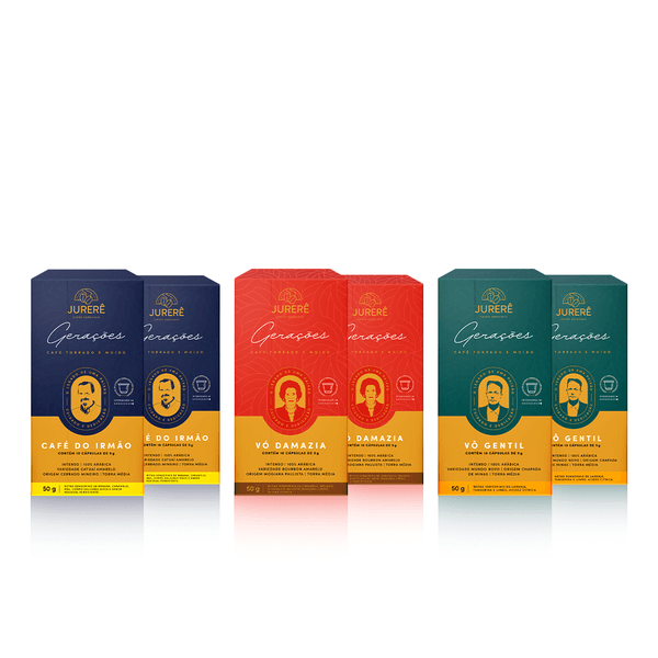 Kit Cápsulas Gerações 6- 60 doses 20% de Desconto
