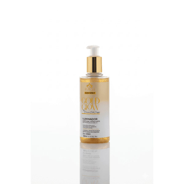 CREME HIDRATANTE ILUMINADOR GOLD GLOW KASI 200 Ml
