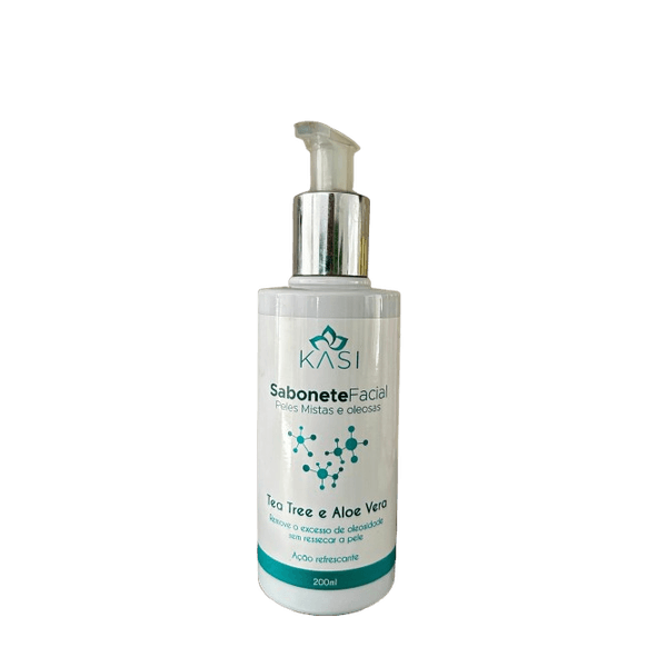 SABONETE FACIAL PELES MISTAS E OLEOSAS 200 ML KASI