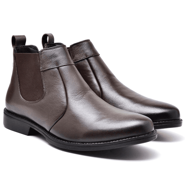 Bota Chelsea Masculina 101 Toro café 