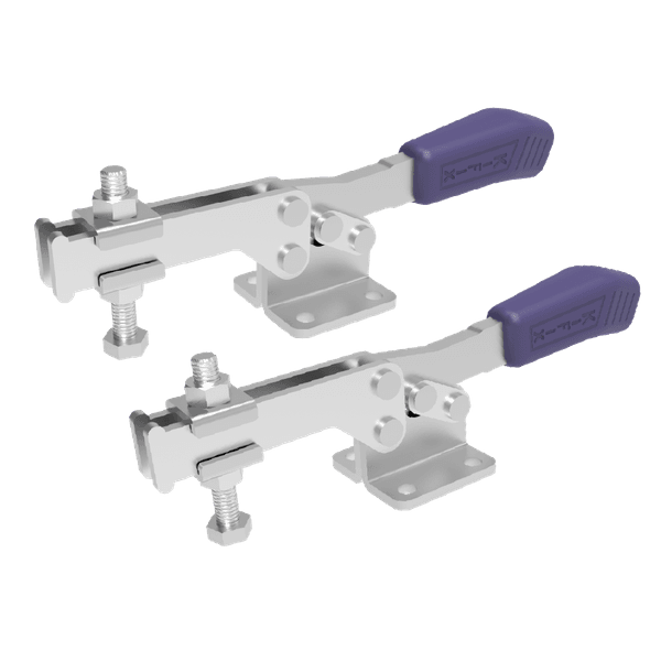 Kit 2 Peças Grampo de Aperto Rápido Horizontal KIFIX KF511 D 90Kgf