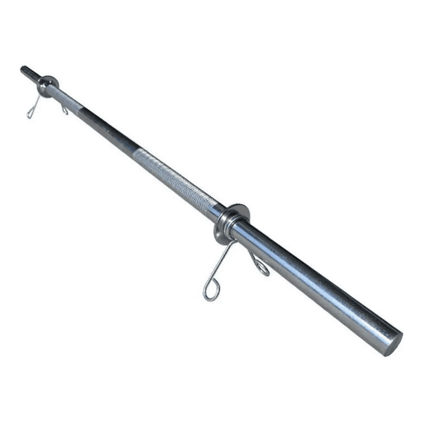 Barra Maciça Cromada Recartilhada 150 Cm