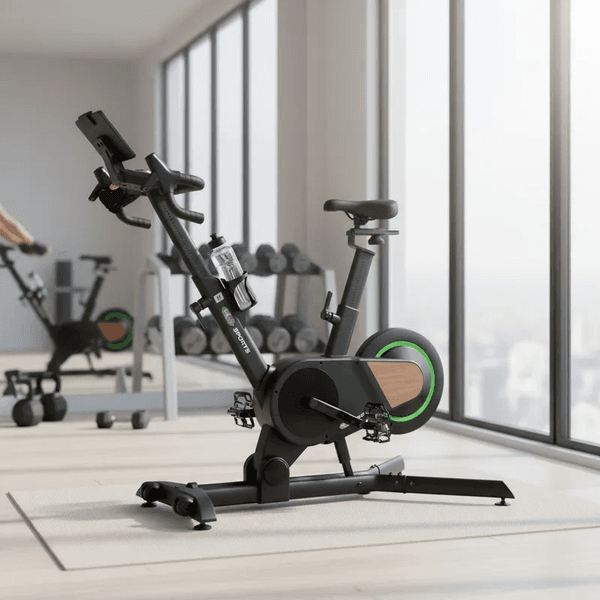 Bicicleta Spinning Ergométrica Inclinação Eletronica KS-ONE