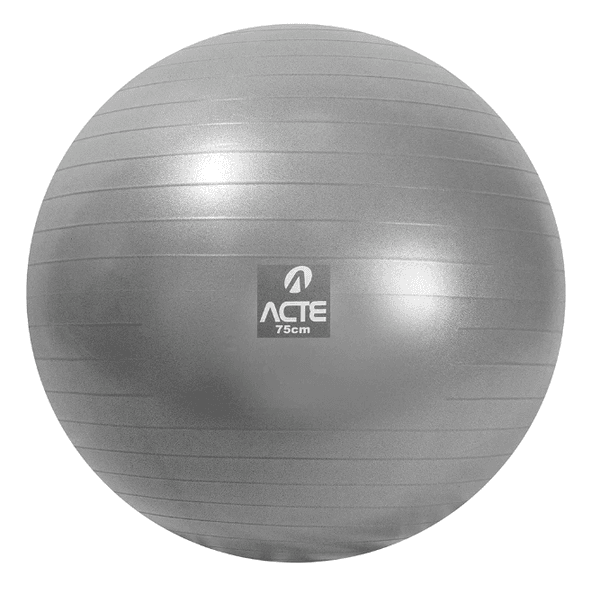 Bola Suiça Pilates Yoga Ginastica 75 Cm + Dvd Grátis 