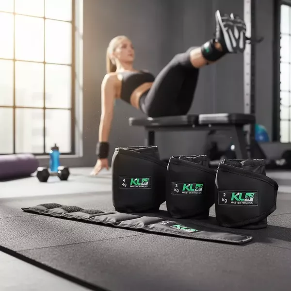 Par Caneleira 2kg para Exercício e Musculação – KL Master Fitness