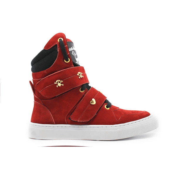 Bota De Treino Cano Alto Vermelho