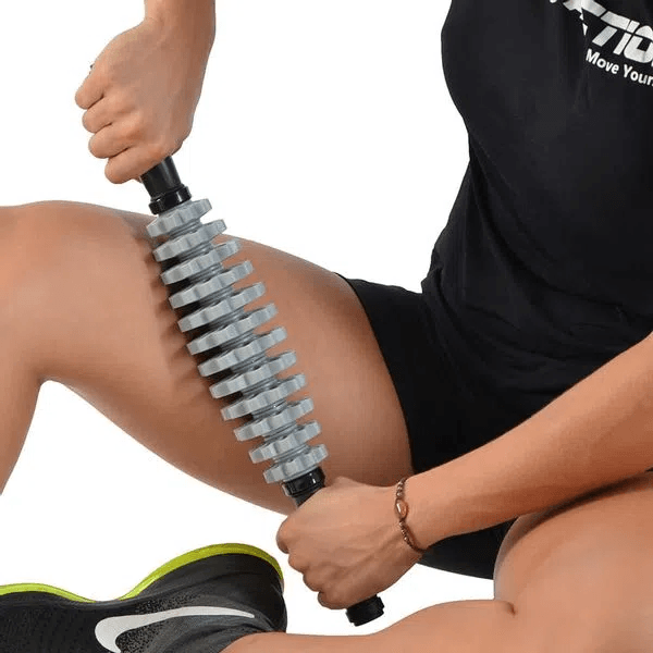 Rolo De Massagem Liberação Miofascial Modulado Pro Proaction - Cinza