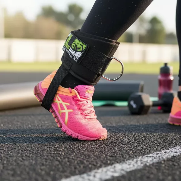 Tornozeleira Polia Baixa Puxador Glúteo Profissional Cross