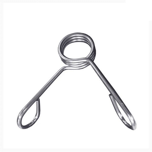 Kit 50 Presilhas para Barra 3 Voltas 27 mm Cromado Profissional
