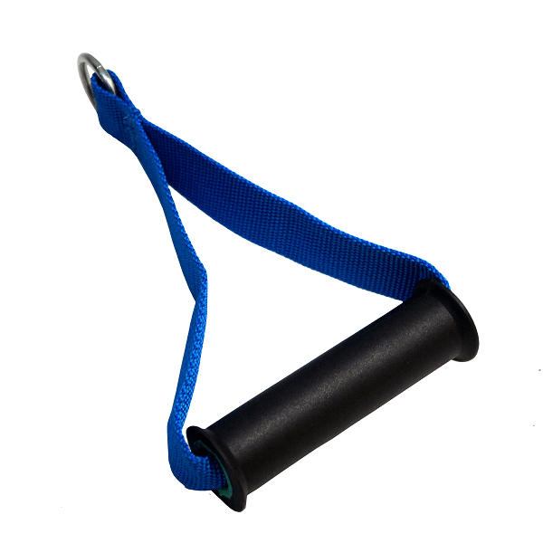 Puxador Estribo Nylon Simples Profissional Azul