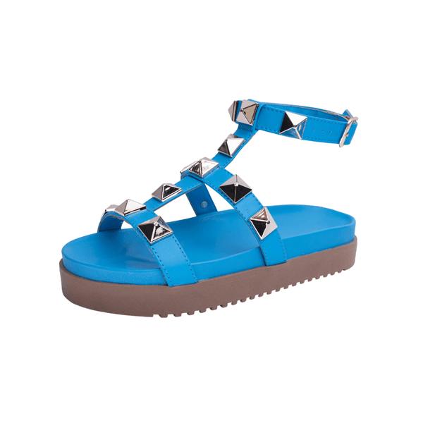 Sand lia Piramide Ana Sola Alta Azul KUENTO SHOES