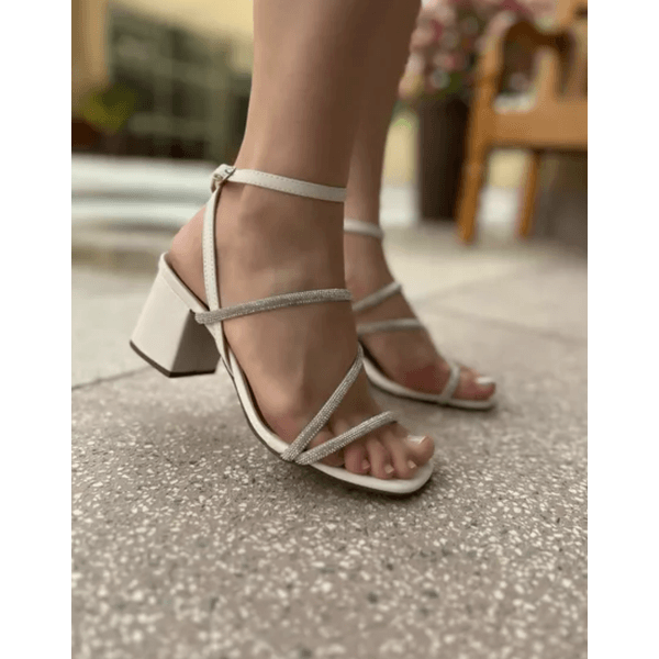 Sandalia Lydia Off White