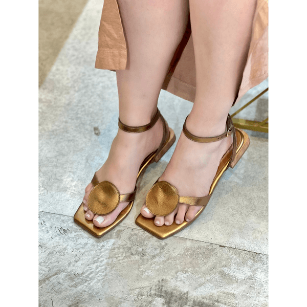 Rasteira Luma Bronze