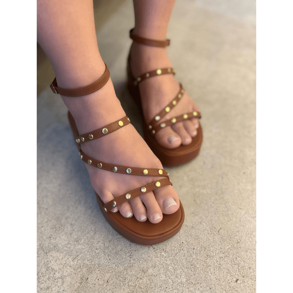 Flat Louise Caramelo