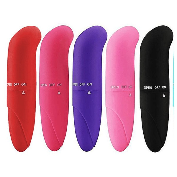 Golfinho Vibrador Ponto G - Aveludado - 12 cm x 2,5 cm