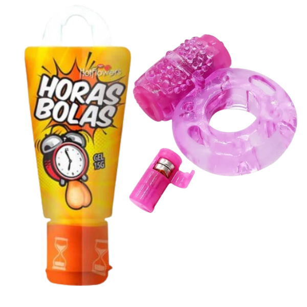 Kit Horas Bolas e Anel Peniano