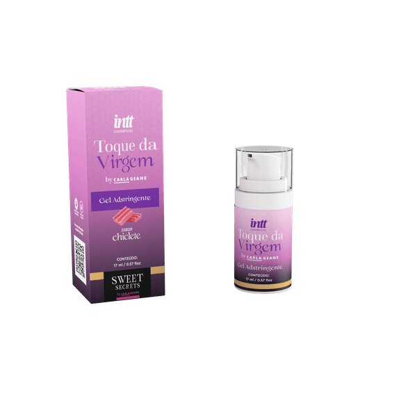 Cosmético adstringente virgem gel Sweet Secrets Toque Da Virgem 17ml By Carla Geane