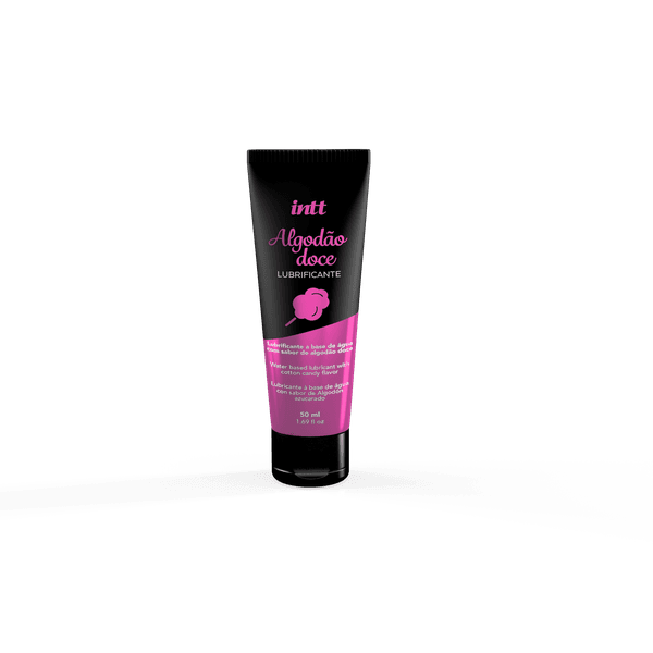 Lubrificante Beijável gel Intt 50ml - Algodão Doce