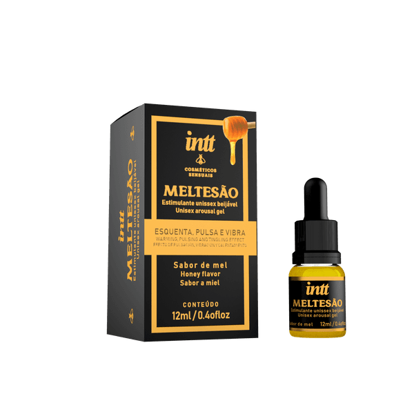 Excitante Unissex Meltesão 12ml Intt - Mel vibra e excita 