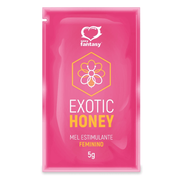 Cosmético afrodisíaco energético exotic honey Feminino Sexy Fantasy melsinho to tesão 5 g