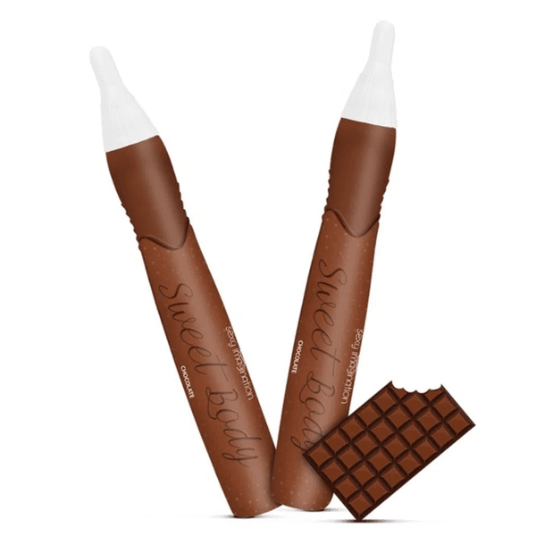 Cosmético caneta comestível caneta Sweet Body sabor Chocolate 25g