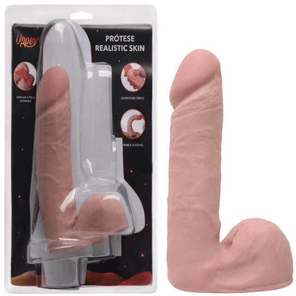 Dildo Prótese Realistico John- Realistic - Simples - 15 cm