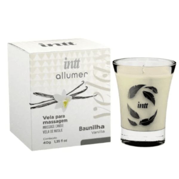 VELA DE MASSAGEM SABOR Baunilha - INTT 