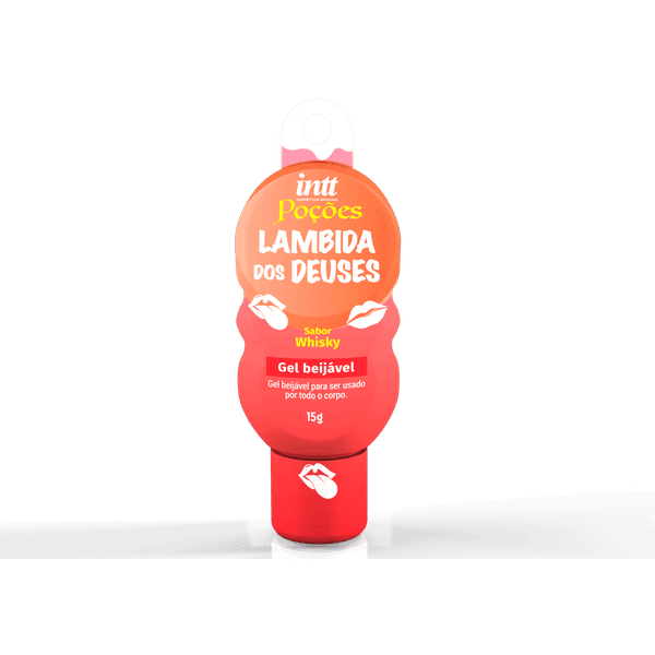Lambida dos Deuses - Sabor Whisky - Gel Beijável 