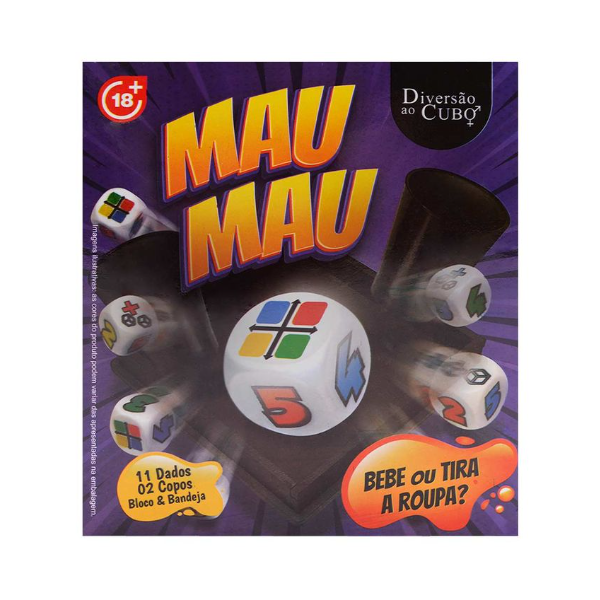 Mau Mau Jogo Bebe Ou Tira Roupa Diversão Ao Cubo