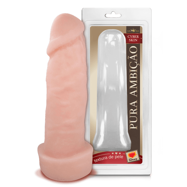  Dildo Pênis CyberSkin - Prótese 18cm x 6 cm