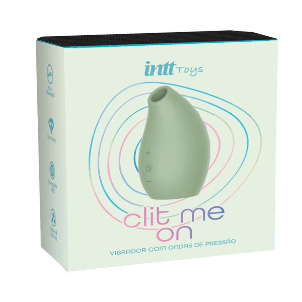 Clit Me On Sugador - Vibrador Com Ondas De Pressão Focadas No Clitóris - Intt 