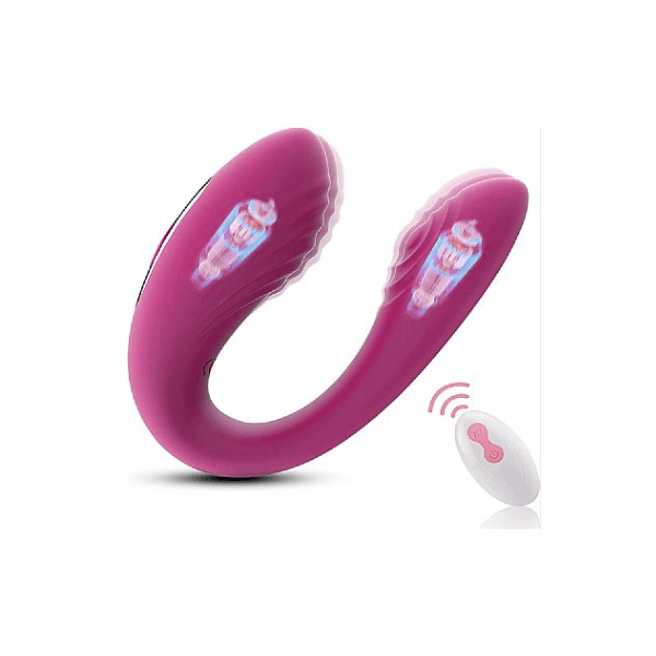 Vibrador de Casal Recarregável - 5 Modos de vibração