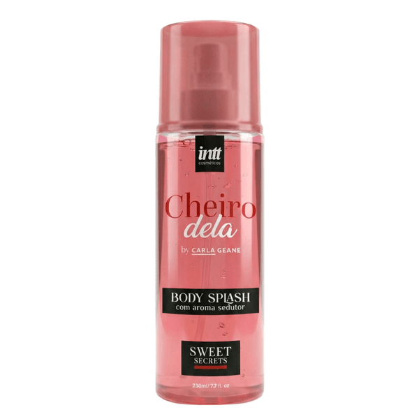 Body Splash Cheiro Dela Carla Geane - 230 Ml Feminino Perfume Afrodisíaco
