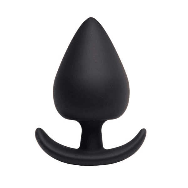 Plug Anal Silicone - Tamanho M 6,7 X 3Cm