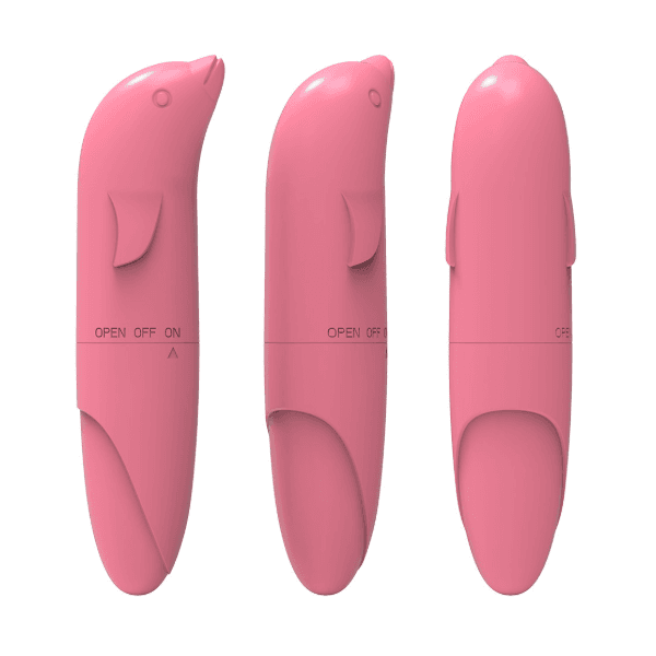 Vibrador Ponto G com Formato de Golfinho 