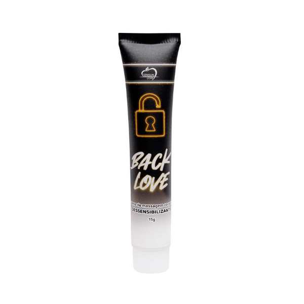 Cosmético Facilitador Anal Back Love - 15G