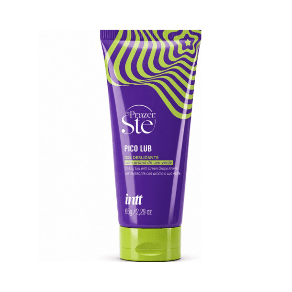 Lubrificante Beijável Pico Lub sabor Uva verde - 65g 