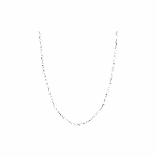 Corrente 3x1 1mm 50cm Prata 925