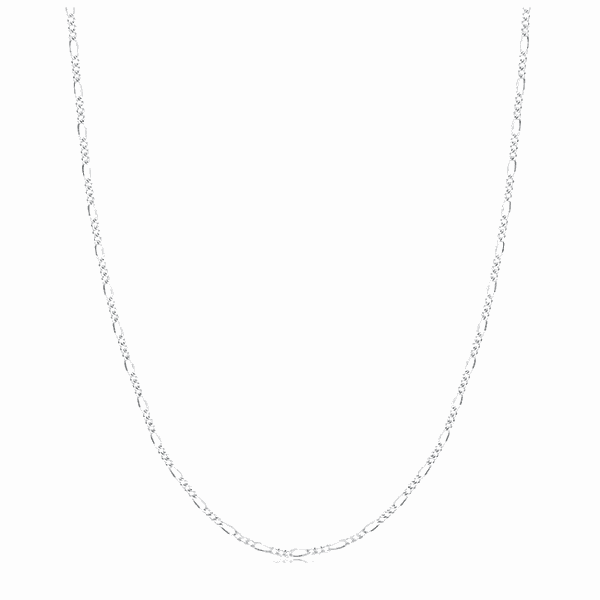 Corrente 3x1 1mm 45cm Prata 925