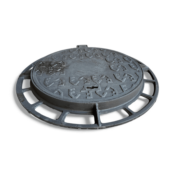 Tampão de Ferro Fundido Leve DN600 55cm 12 Toneladas