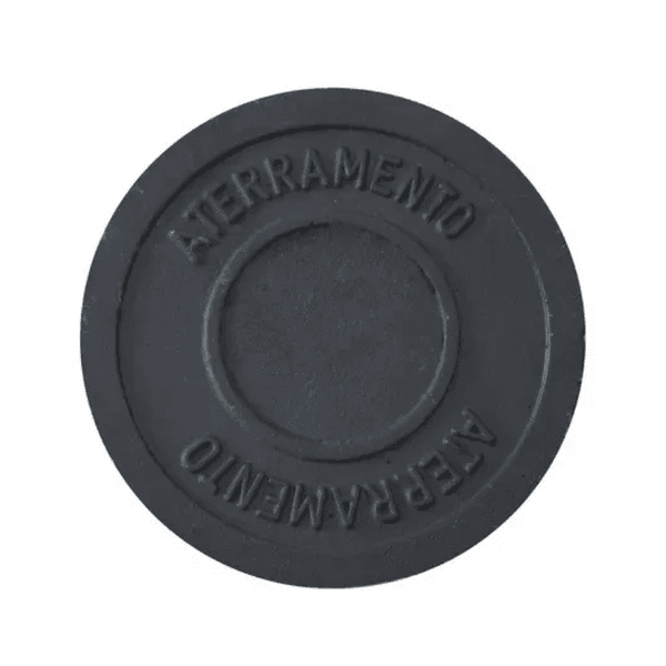 Tampão de Ferro Fundido Aterramento 30cm 