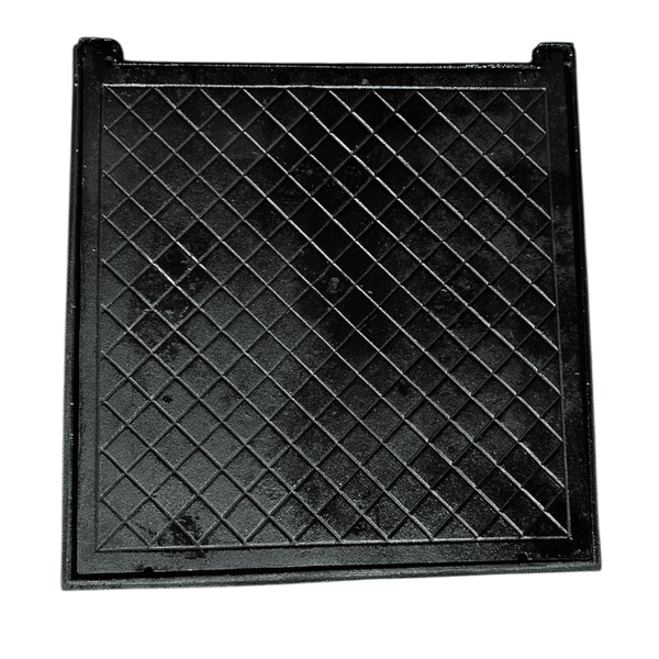 Tampão de Ferro Fundido Articulado 70x70 cm 