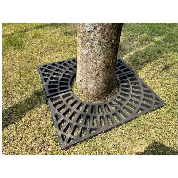 Grelha Arvoreira Ferro Fundido Para Praça Avenida 100x100 cm