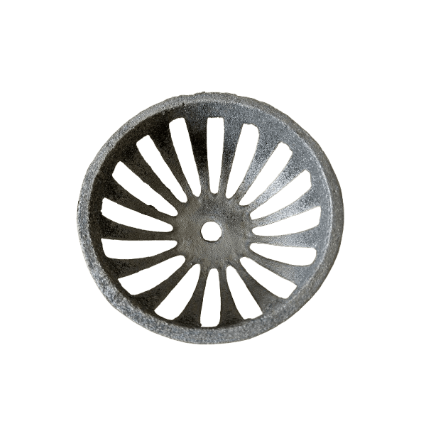 Ralo de Ferro Fundido Semiesférico Abacaxi 150mm 
