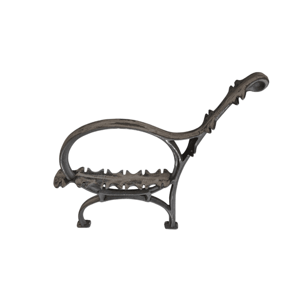 Pé de Banco Bola de Ferro Fundido 