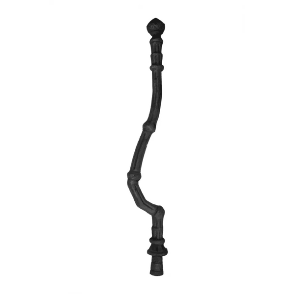Coluna Ferro Fundido Curva Nº11 Para Grade Sacada Varanda 107x60cm 