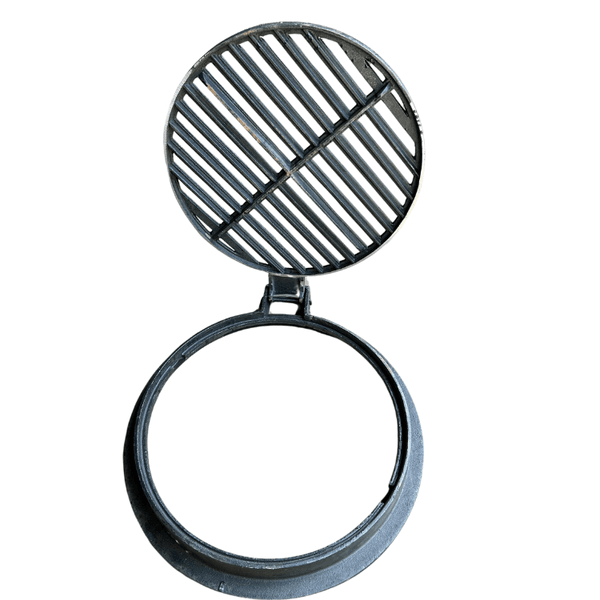 Tampão Grelha de Ferro Fundido DN600 Articulado 12 Toneladas