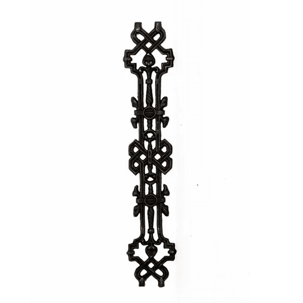 Grade de Ferro Fundido Grega Reta 16X81 cm