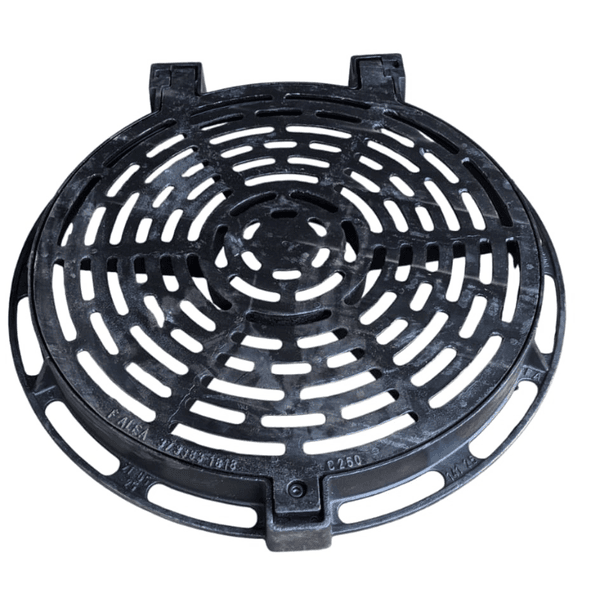 Tampão Grelha de Ferro Fundido DN800 com Anel Articulado 25 Toneladas